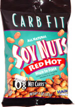 Hain PureSnax Carb Fit Red Hot Soy Nuts