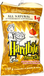 Hardbite Potato Chips Himalayan Crystallized Salt