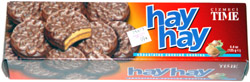 Hay Hay Chocolate Covered Cookies