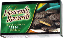 Heavenly Rewards Fudge Covered Mint Cookies