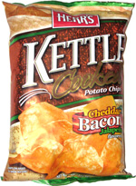 Herr's Kettle Cooked Potato Chips Cheddar Bacon Jalapeño