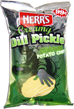 Herr's Creamy Dill Pickle Potato Chips