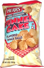 Herr's Sweet 'n Crunchy Funnel Cake Flavored Snack Balls