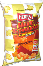 Herr's Texas Pete Hot Sauce Cheddar Popcorn