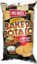 Herr's Loaded Baked Potato Flavored Potato Chips