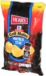 Herr's McCormick Grill Mates Montreal Steak Potato Chips
