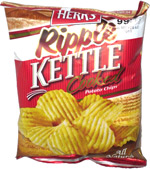 Herr's Ripple Kettle Cooked Potato Chips