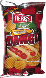 Herr's Stadium Dawg! Potato Chips
