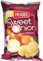 Herr's Sweet Onion Potato Chips