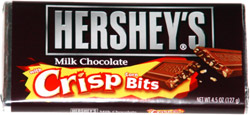 Hershey's Milk Chocolate with Crisp Corn Bits