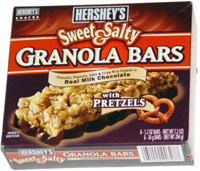 Hershey's Sweet & Salty Granola Bars with Pretzels