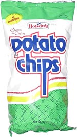 Holiday Cream & Onion Potato Chips