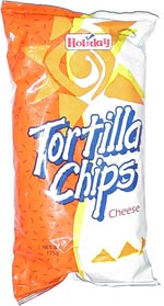 Holiday Cheese Tortilla Chips