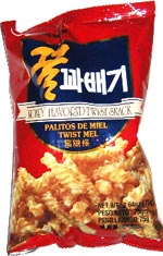 Nong Shim Honey Flavored Twist Snack