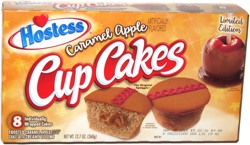 Hostess Caramel Apple Cup Cakes