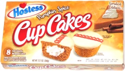 Hostess Pumpkin Spice Cup Cakes