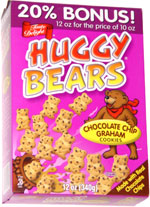 Huggy Bears Chocolate Chip Graham Cookies