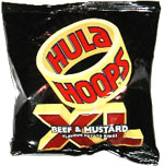 Hula Hoops XL Beef & Mustard Flavour Potato Rings