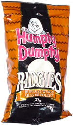 Humpty Dumpty Buffalo Wings Ridgies Premium Potato Chips
