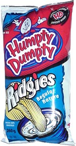 Humpty Dumpty Ridgies Regular Potato Chips