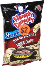 Humpty Dumpty Ripples Bacon Hickory Potato Chips
