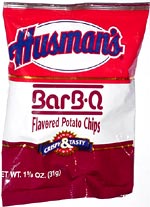 Husman's BarB-Q Potato Chips