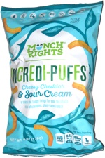 Munch Rights Incredi-Puffs Cheesy Cheddar & Sour Cream