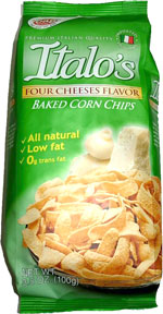 Italo's Four Cheeses Baked Corn Chips