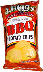 J. Higgs BBQ Potato Chips