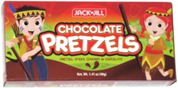 Jack 'n Jill Chocolate Pretzels