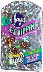 Jays E-Z Dippin's Low Fat Mini Pretzels & Mustard