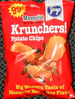 Jays Krunchers! Mesquite Bar-B-Que Flavor Potato Chips