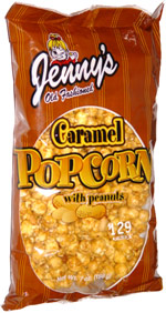 Jenny's Old Fashioned Caramel Popcorn with Peanuts