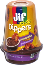 Jif To Go Dippers Chocolate Silk with Pretzels