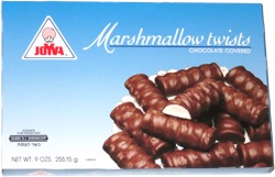 Joyva Marshmallow Twists Chocolate Covered