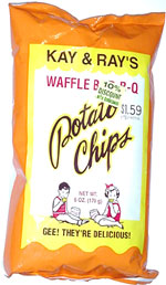 Kay & Ray's Waffle Bar-B-Q Potato Chips
