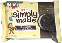 Keebler Simply Made Chocolate Sandwich Cookies