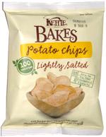 Kettle Bakes Potato Chips Lightly Salted