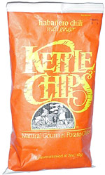 Kettle Chips Habañero Chili with Ginger