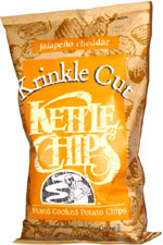 Kettle Chips Krinkle Cut Jalapeno Cheddar