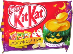 Kit Kat Pumpkin Pudding