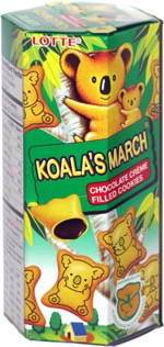 Koala's March Chocolate Creme Filled Cookies