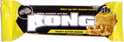 Kong Whey Protein Oat Bar Peanut Butter Banana
