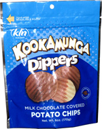 Kookamunga Dippers Milk Chocolate Covered Potato Chips