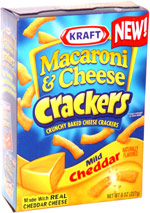 Kraft Macaroni & Cheese Crackers Mild Cheddar