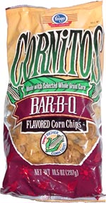 Cornitos Bar-B-Q Flavored Corn Chips
