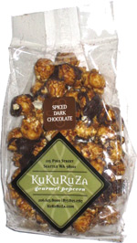 Kukuruza Gourmet Popcorn Spiced Dark Chocolate