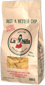 La Niña White Corn Tortilla Chips