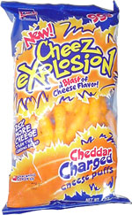 Lance Cheez Explosion Cheddar Charged Cheese Puffs