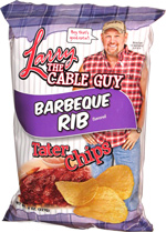Larry the Cable Guy Barbeque Rib Tater Chips